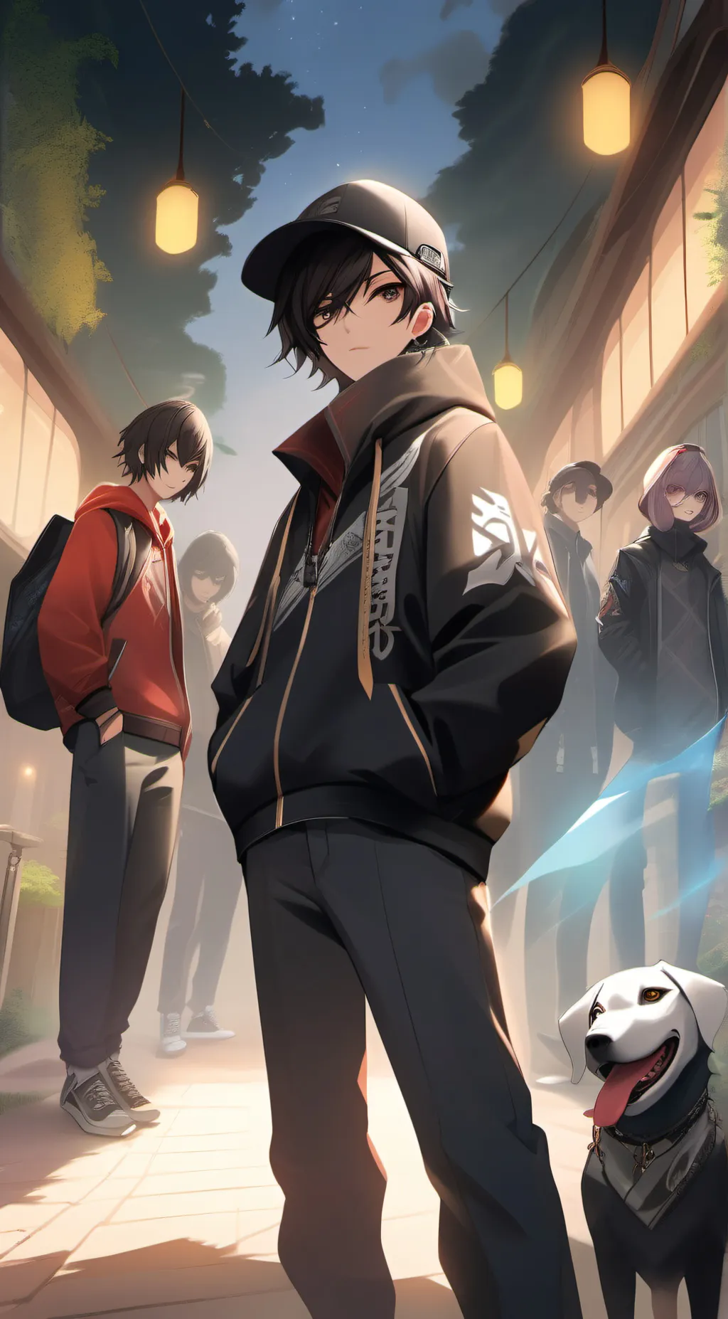 ai character: kelton  background