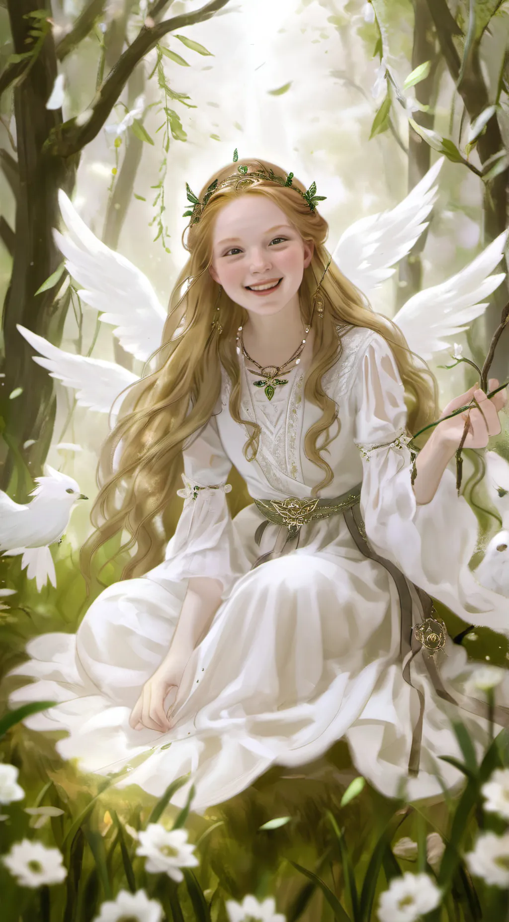 ai character: Angelica background