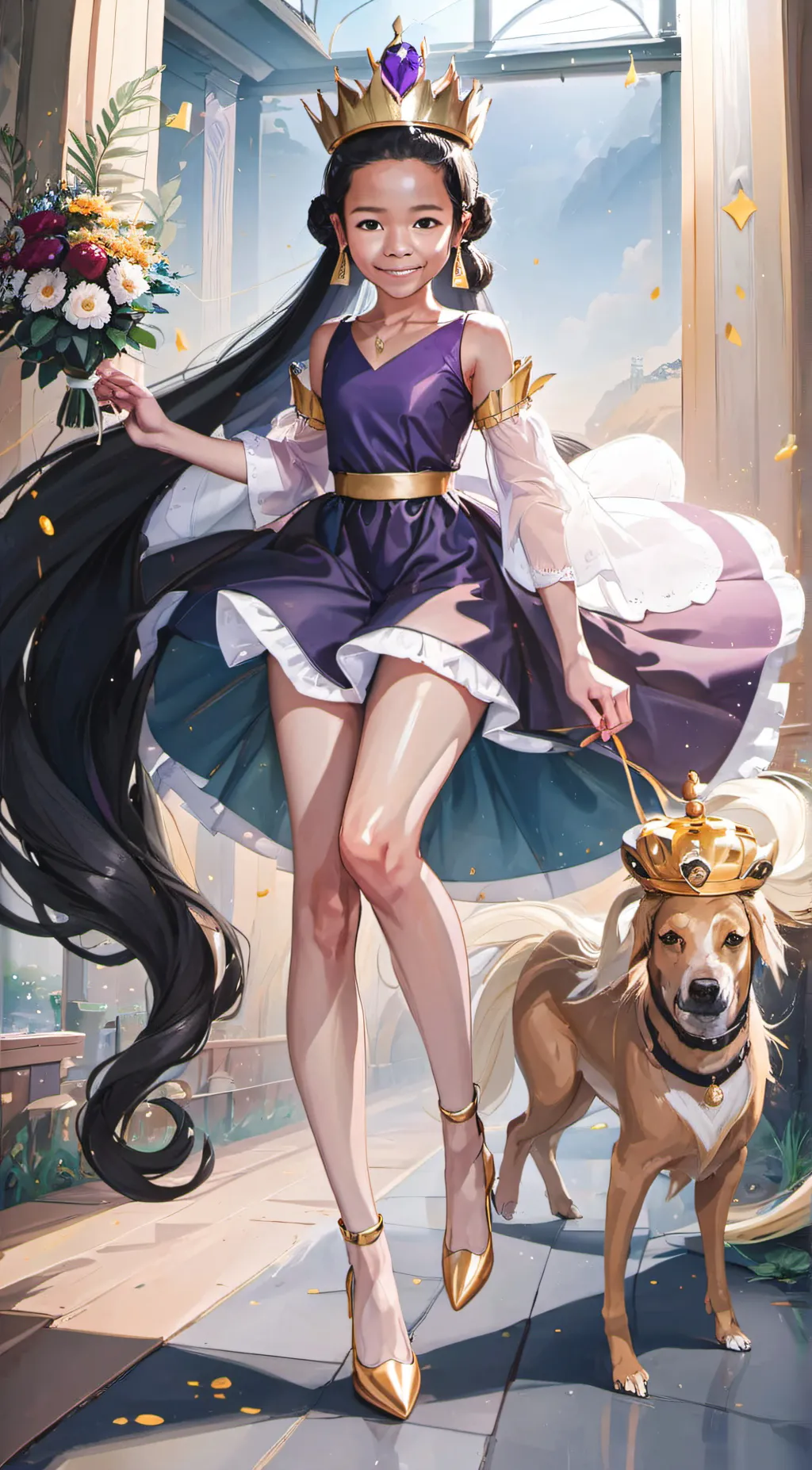 ai character: Nala background