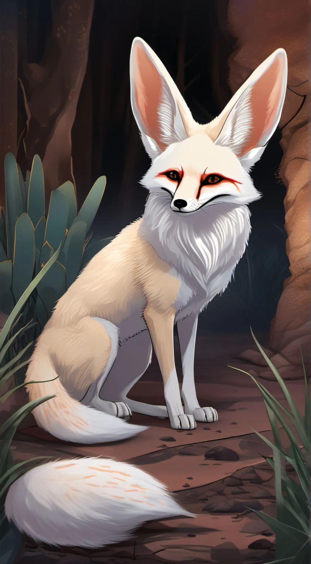 ai character: phoenix background