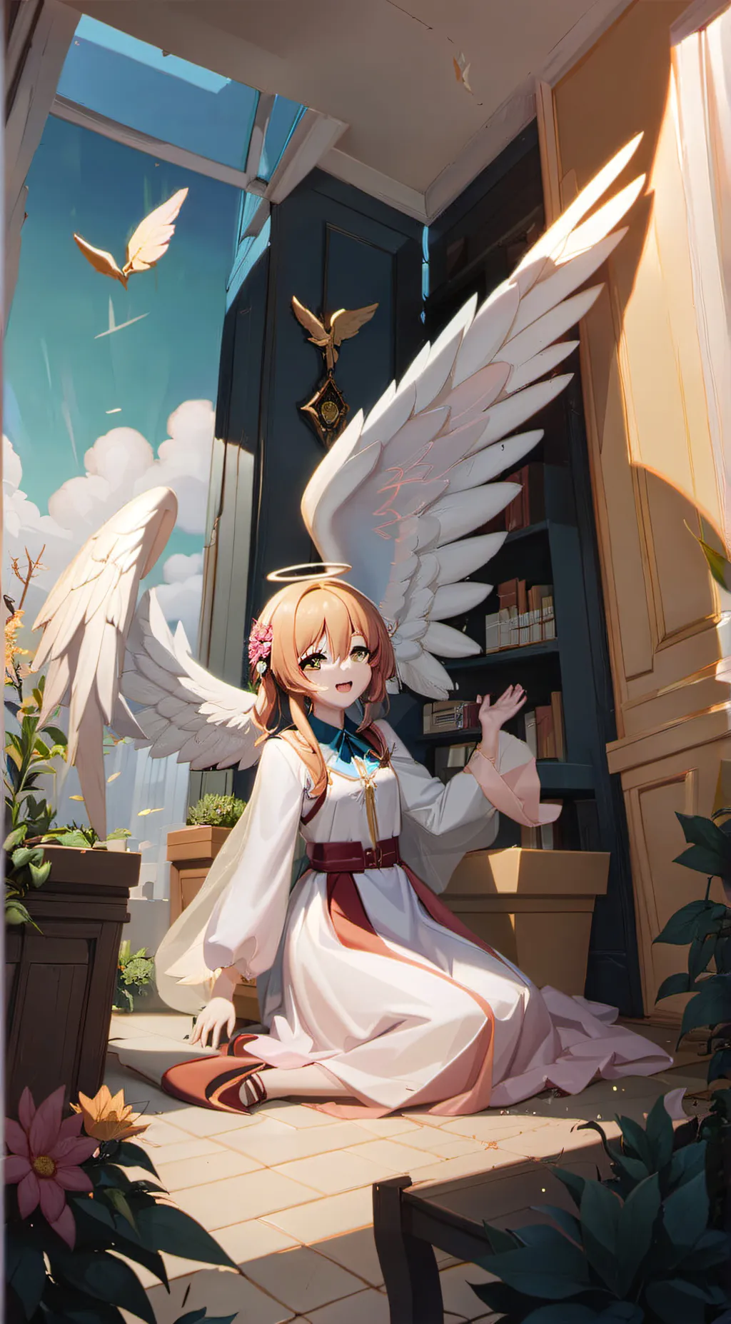 ai character: Uzi background