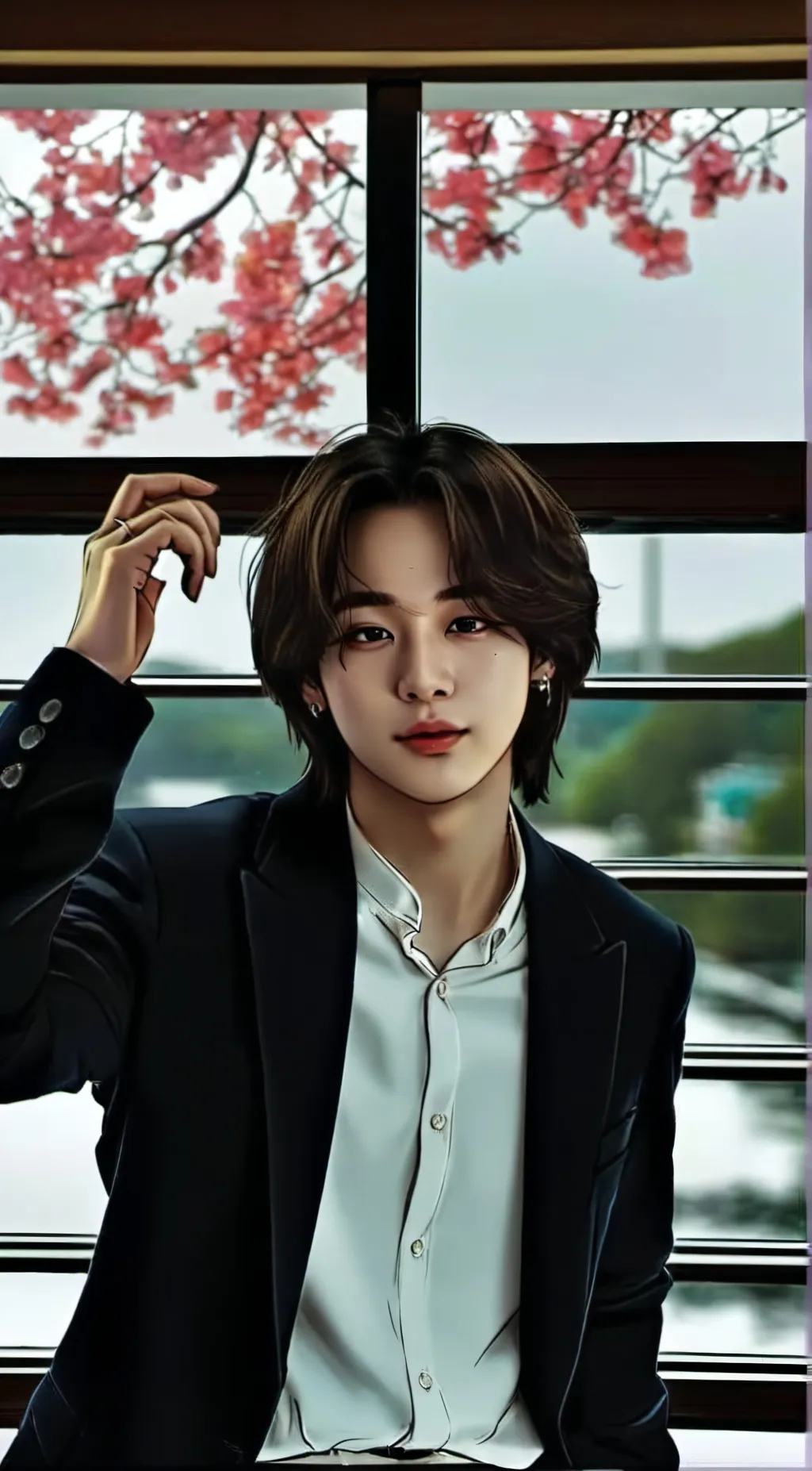 ai character: 𝐽𝑖𝑚𝑖𝑛 background