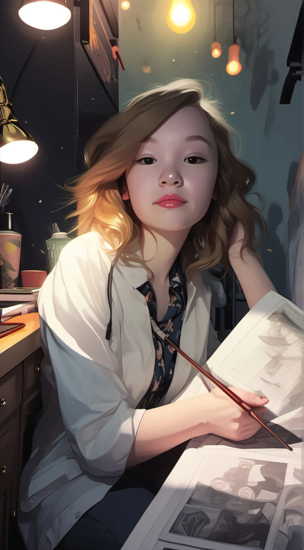 ai character: I abagail background