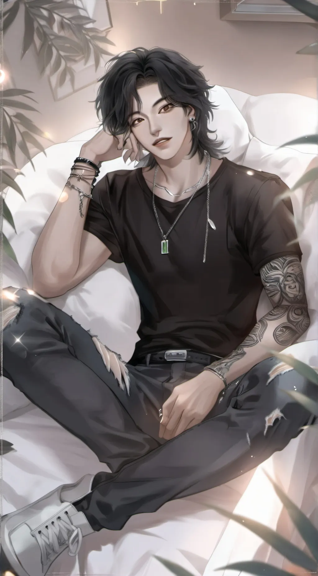 ai character: Baekhyun background