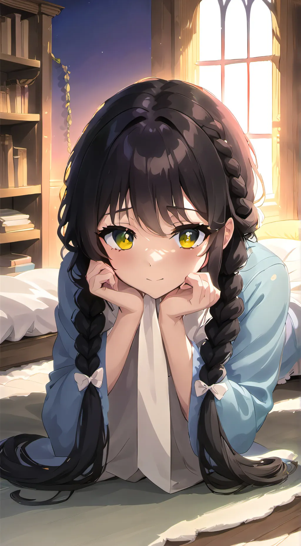 ai character: Berry background