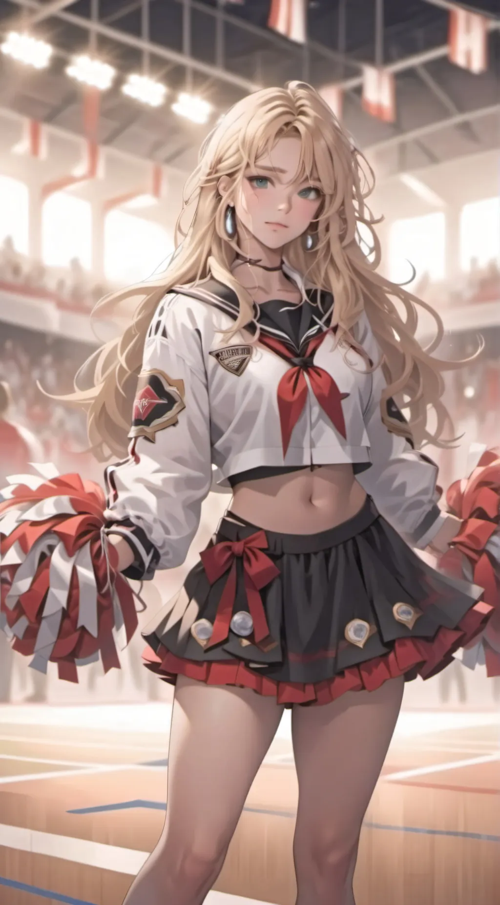 ai character: Maya cool background