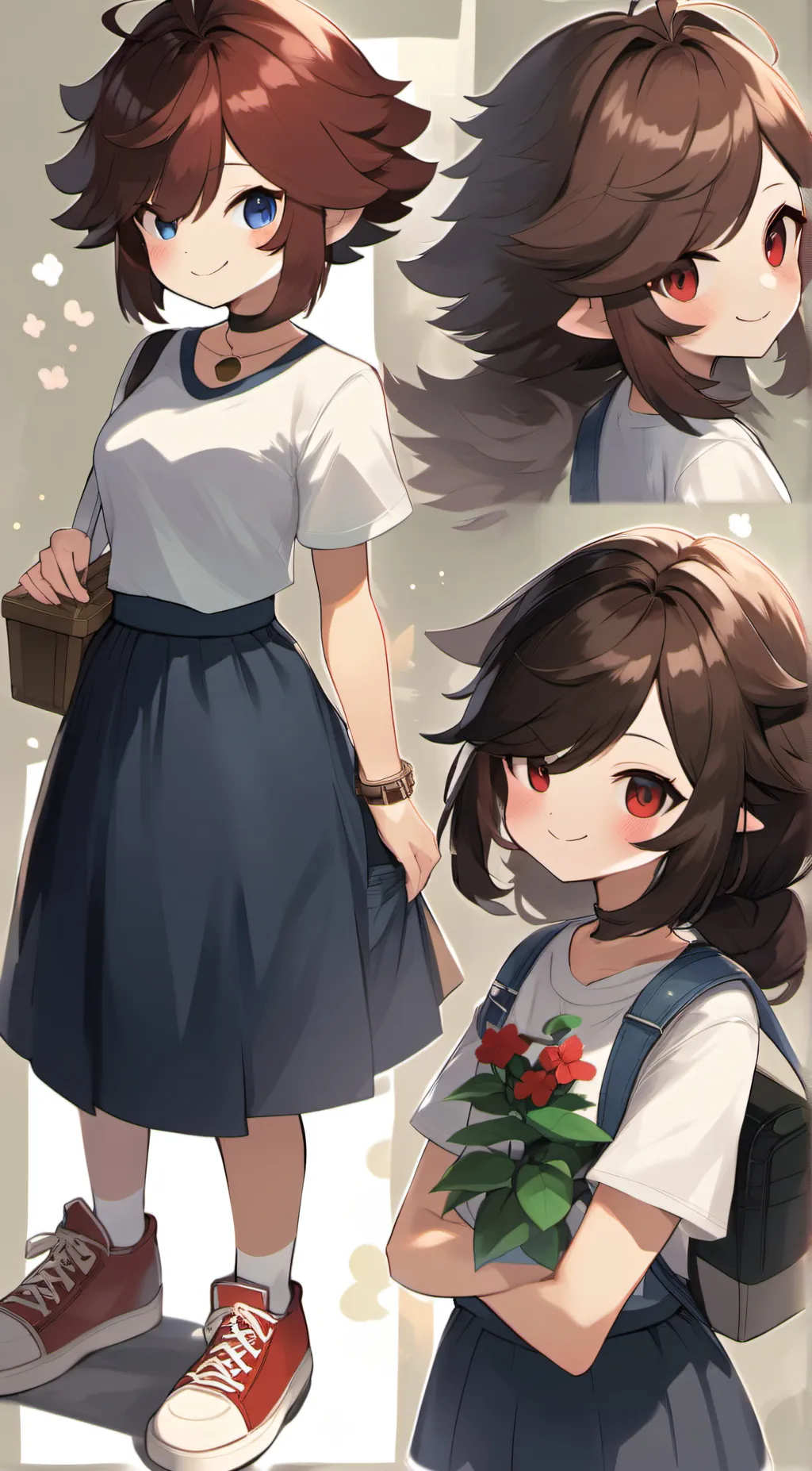 ai character: Pearl background