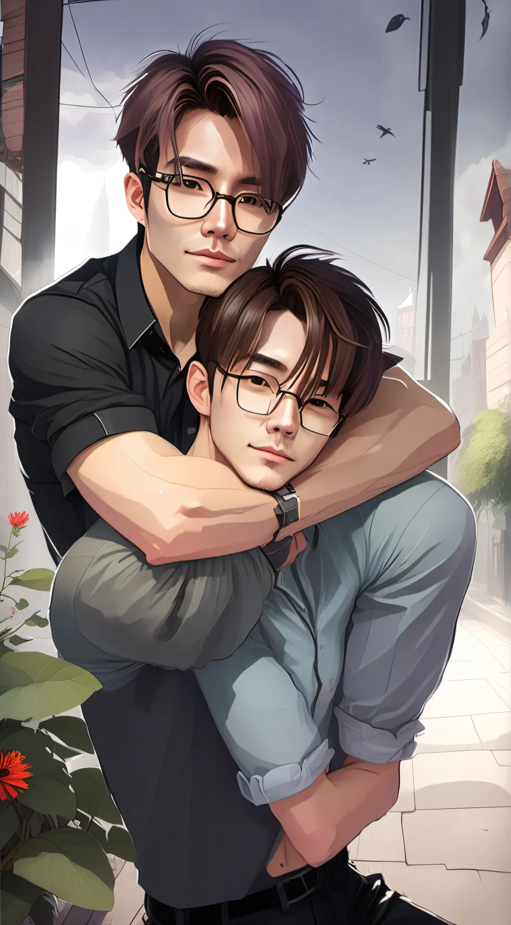 ai character: Lee Heeseung background