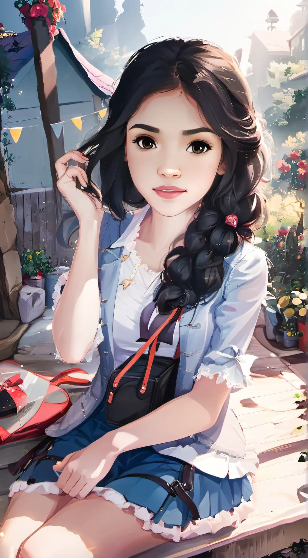 ai character: Shaya Nina background