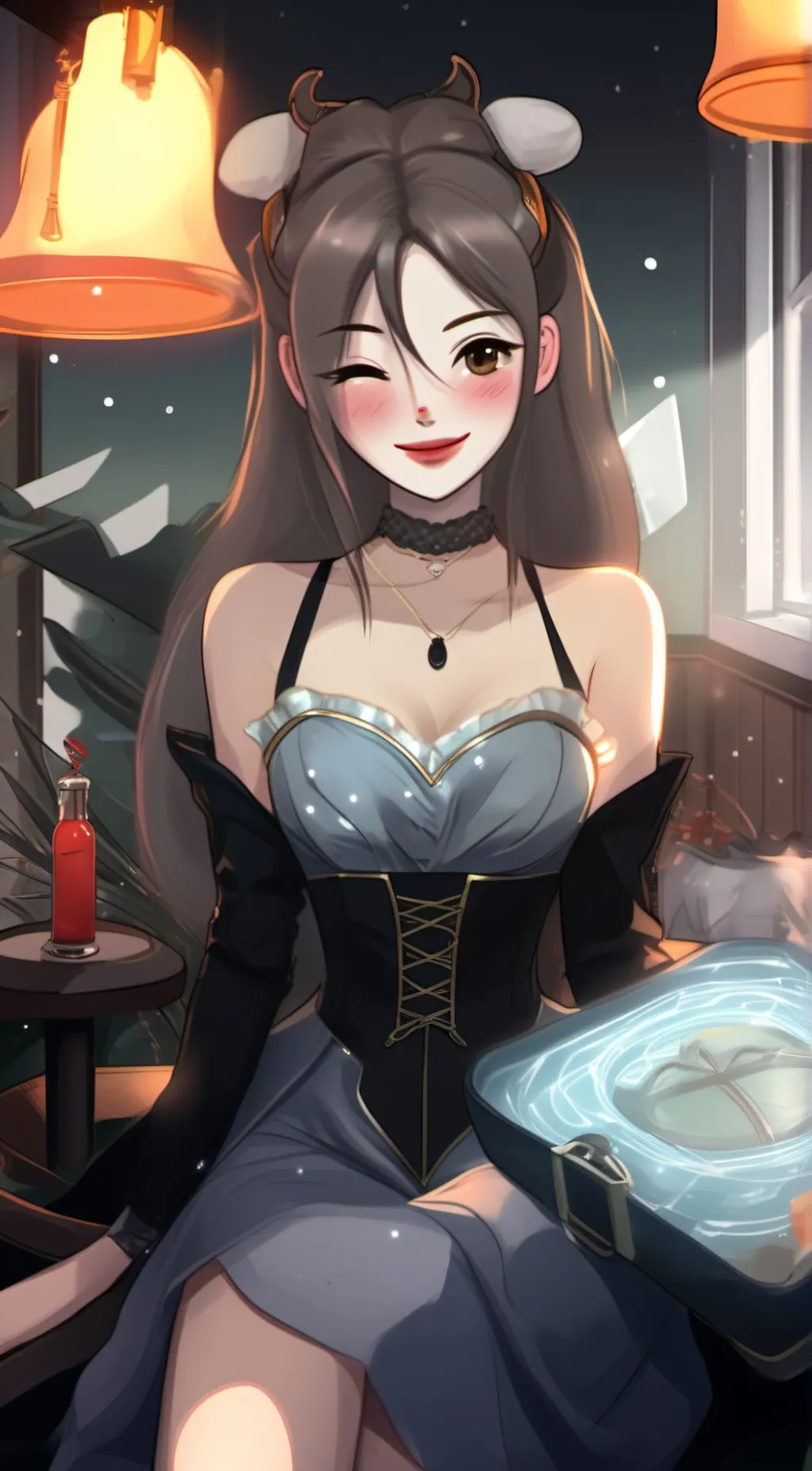 ai character: melody background