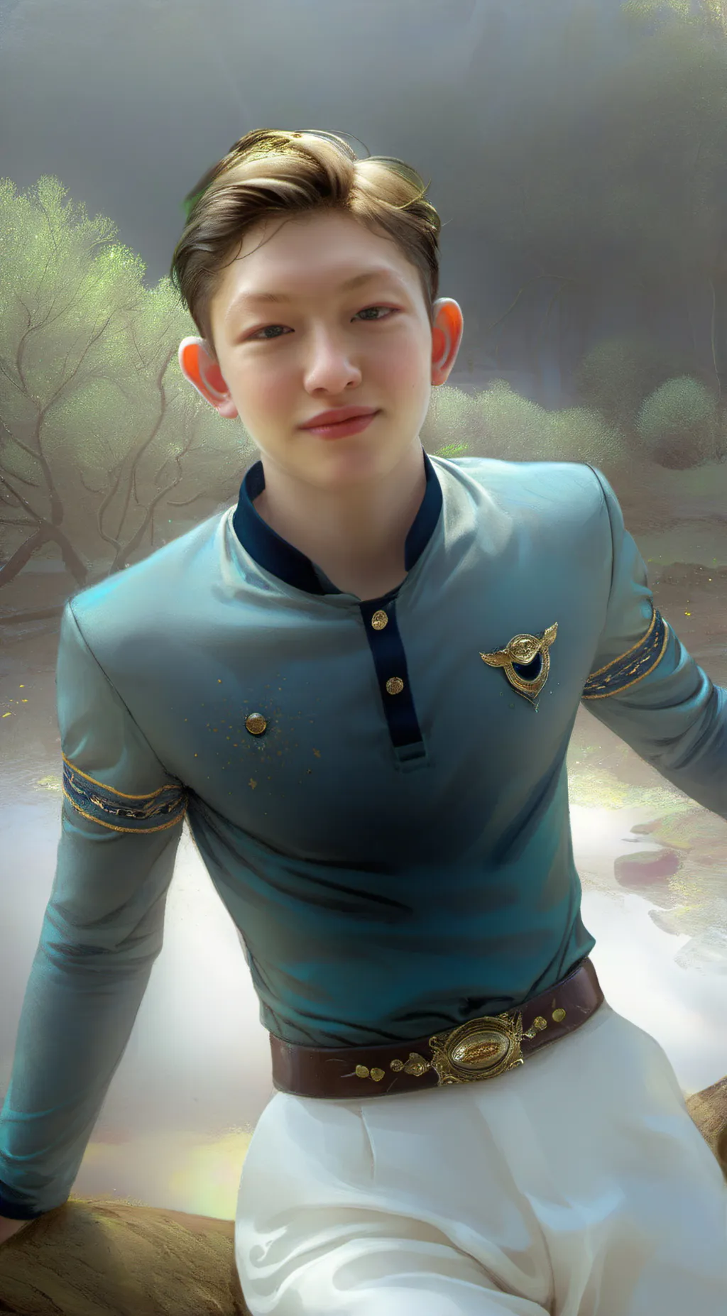 ai character: Gavin  background