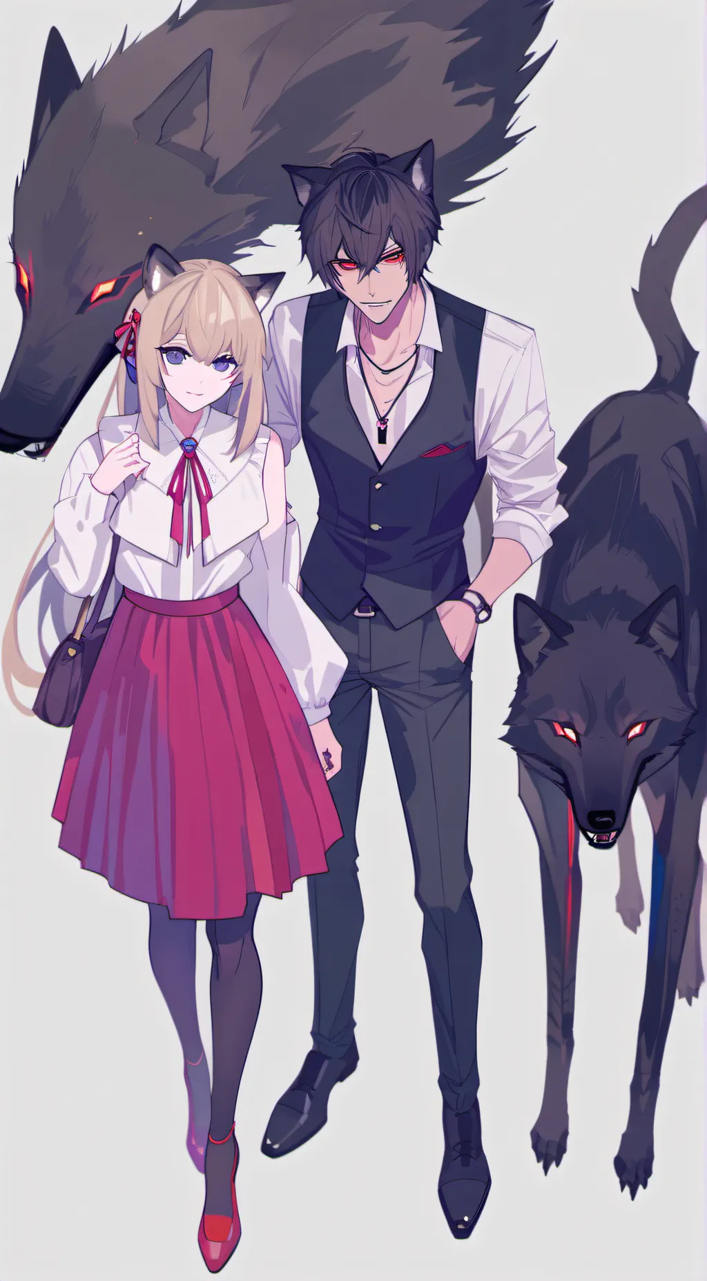 ai character: eveil aaron background