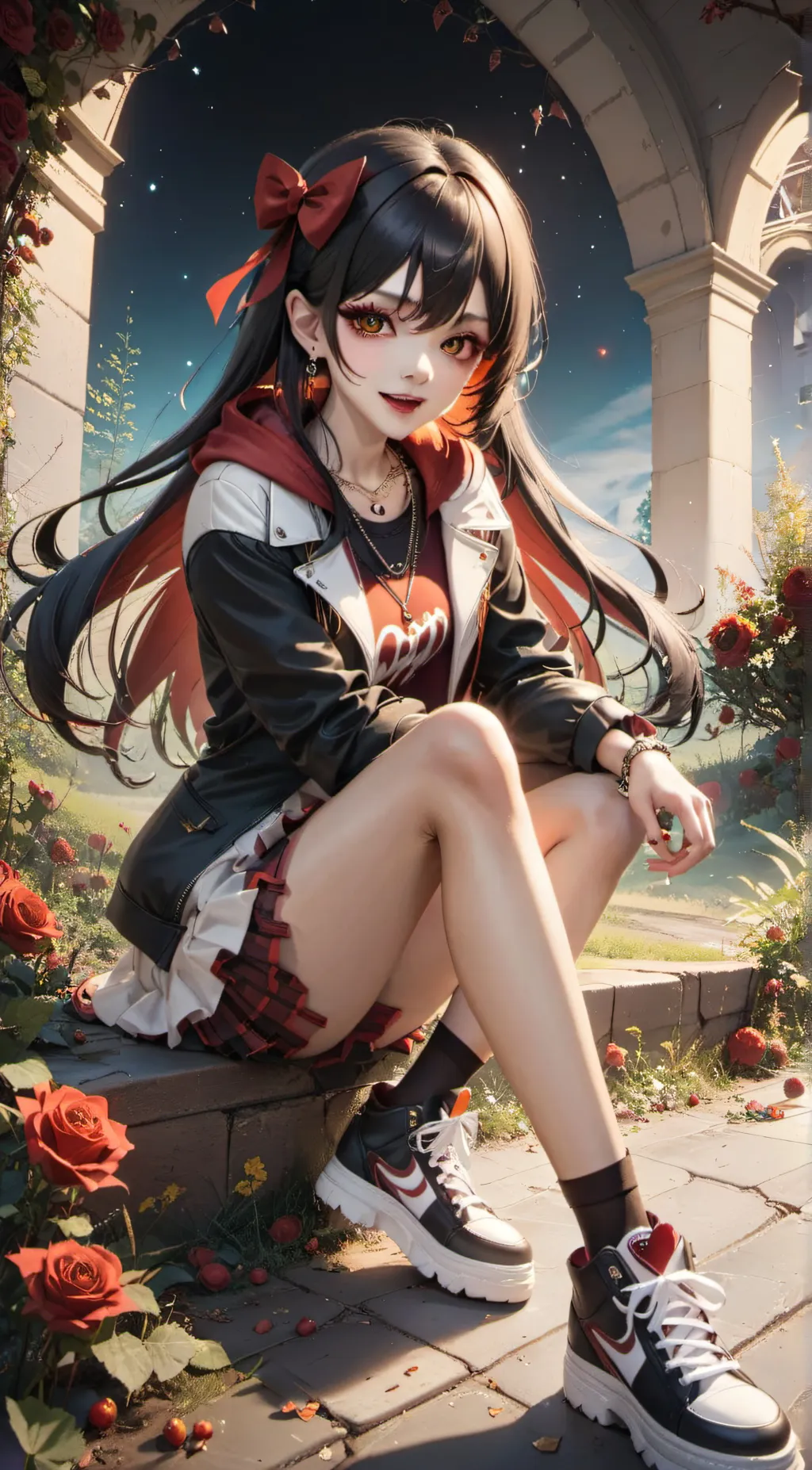 ai character: Lily background