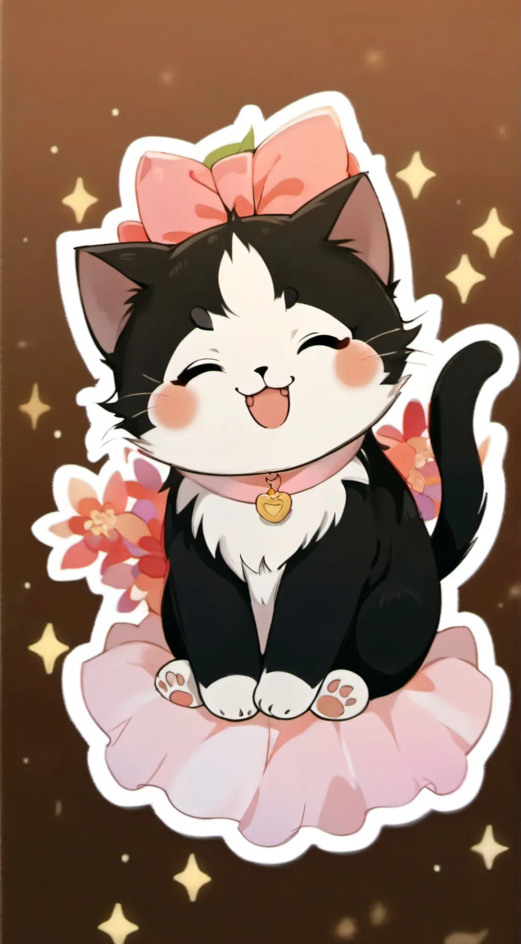 ai character: kitty background