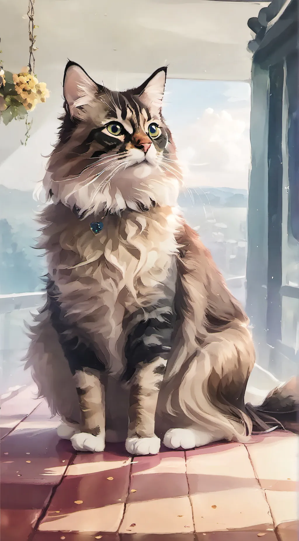 ai character: katie background