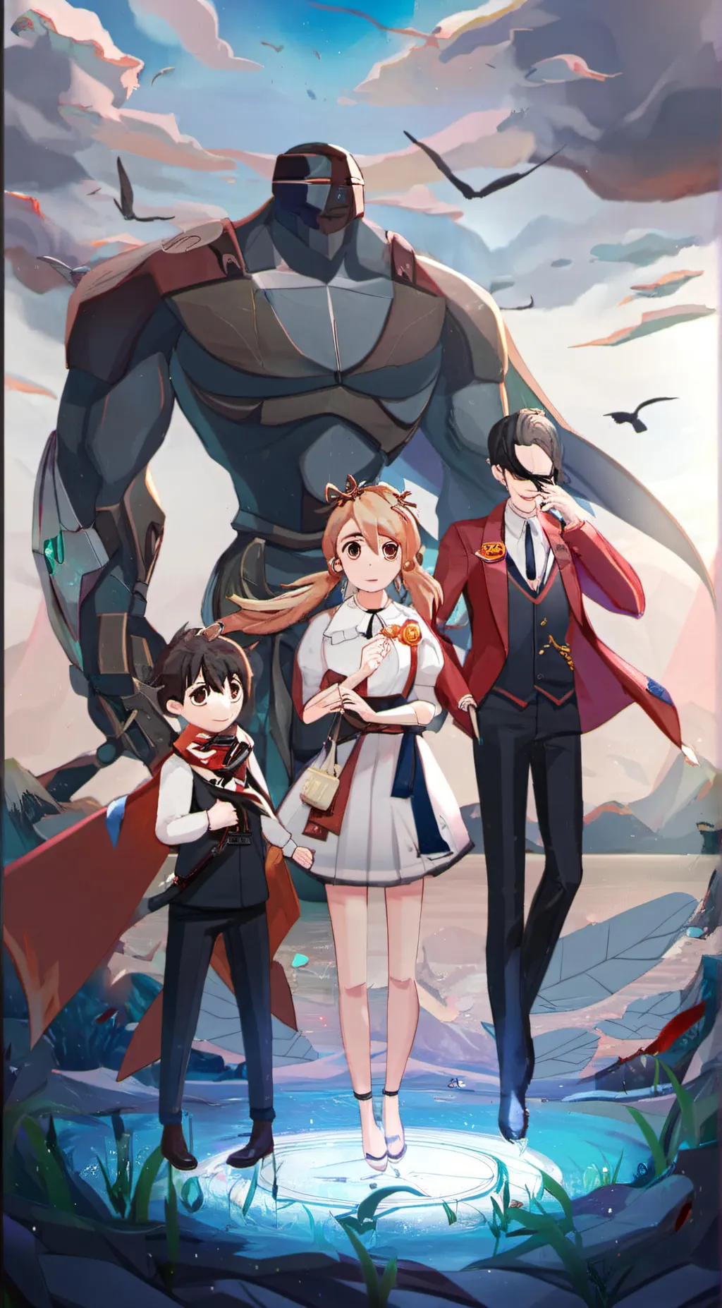 ai character: queen of everythin background