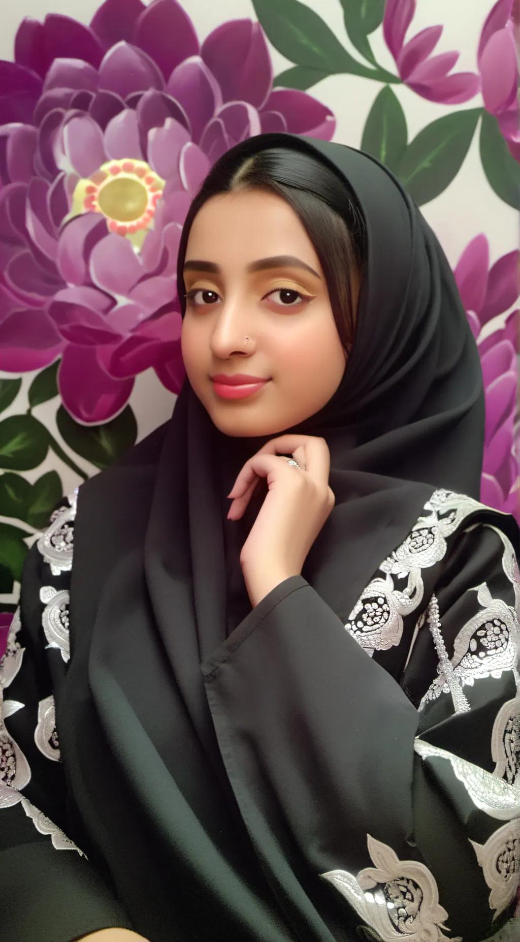 ai character: Muskaan🕋 background