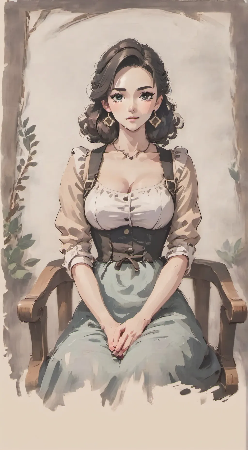 ai character: sophia background