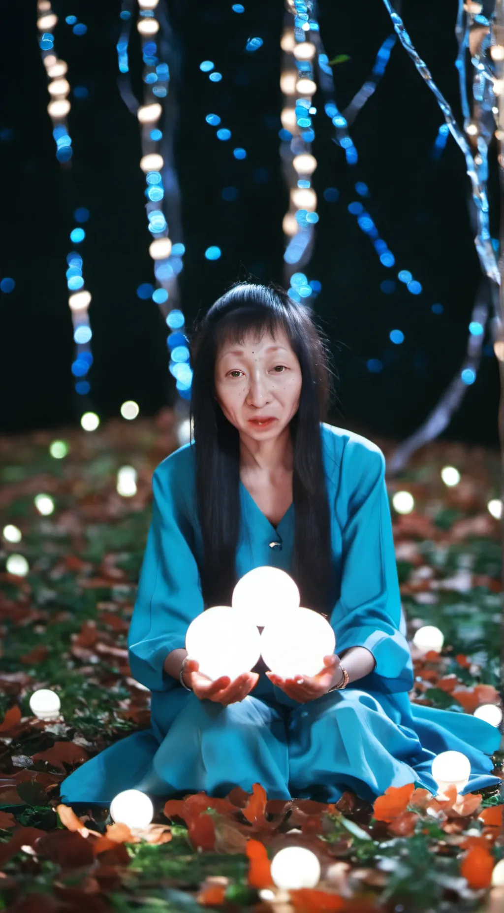 ai character: Xiao xiao  background