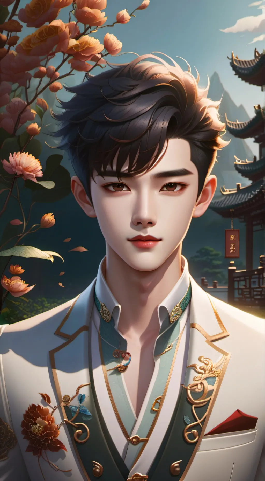 ai character: ~Jeong gu won~ background