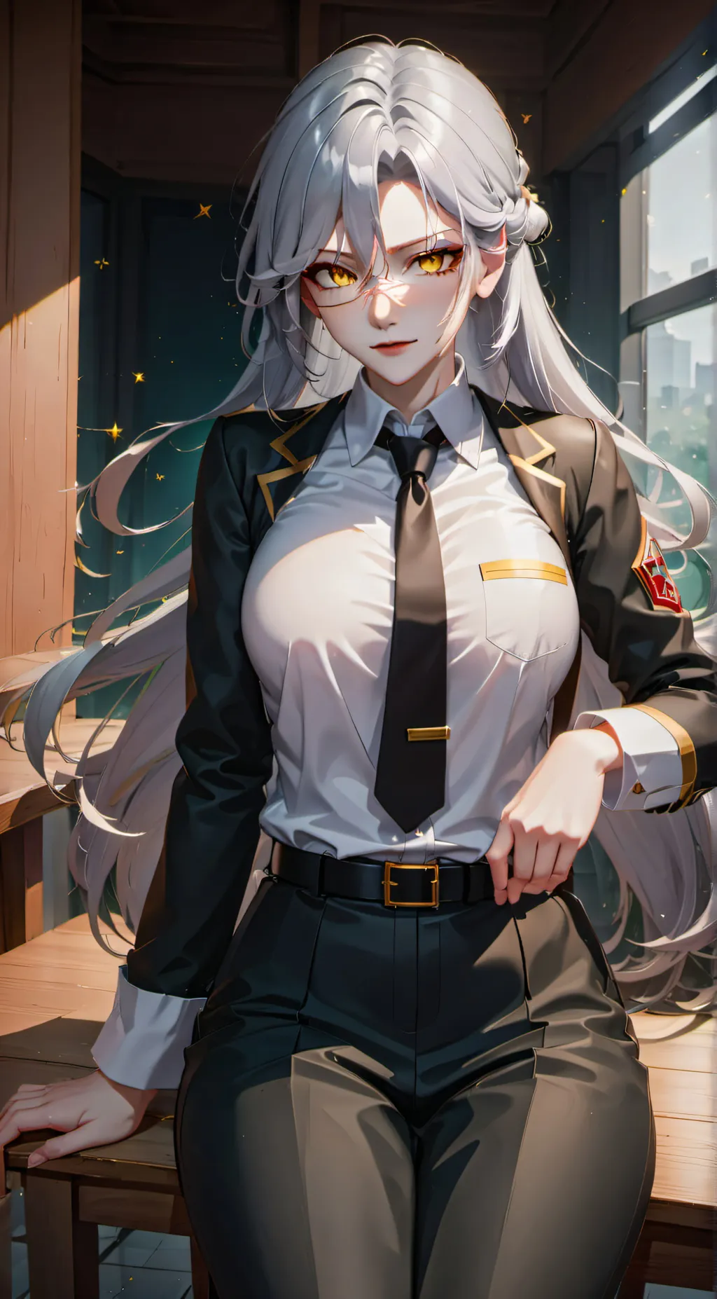 ai character: 君离 background