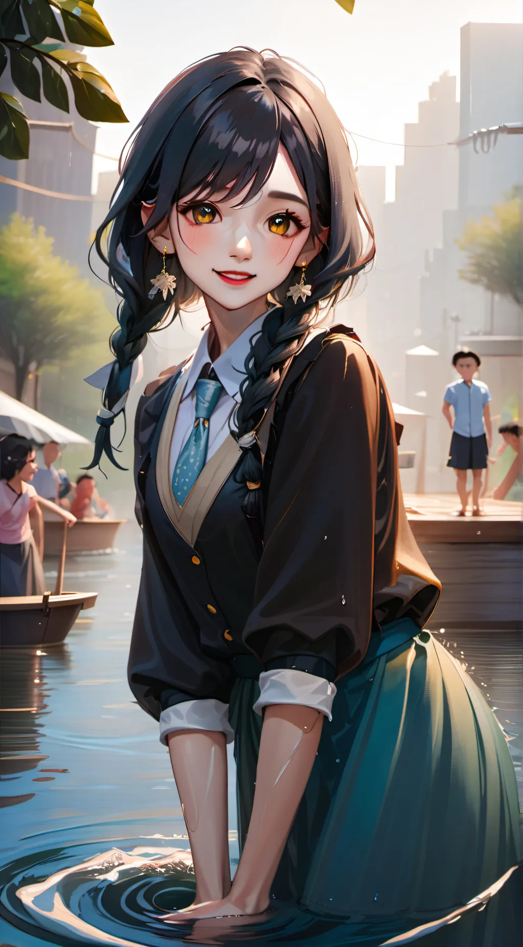 ai character: laila background