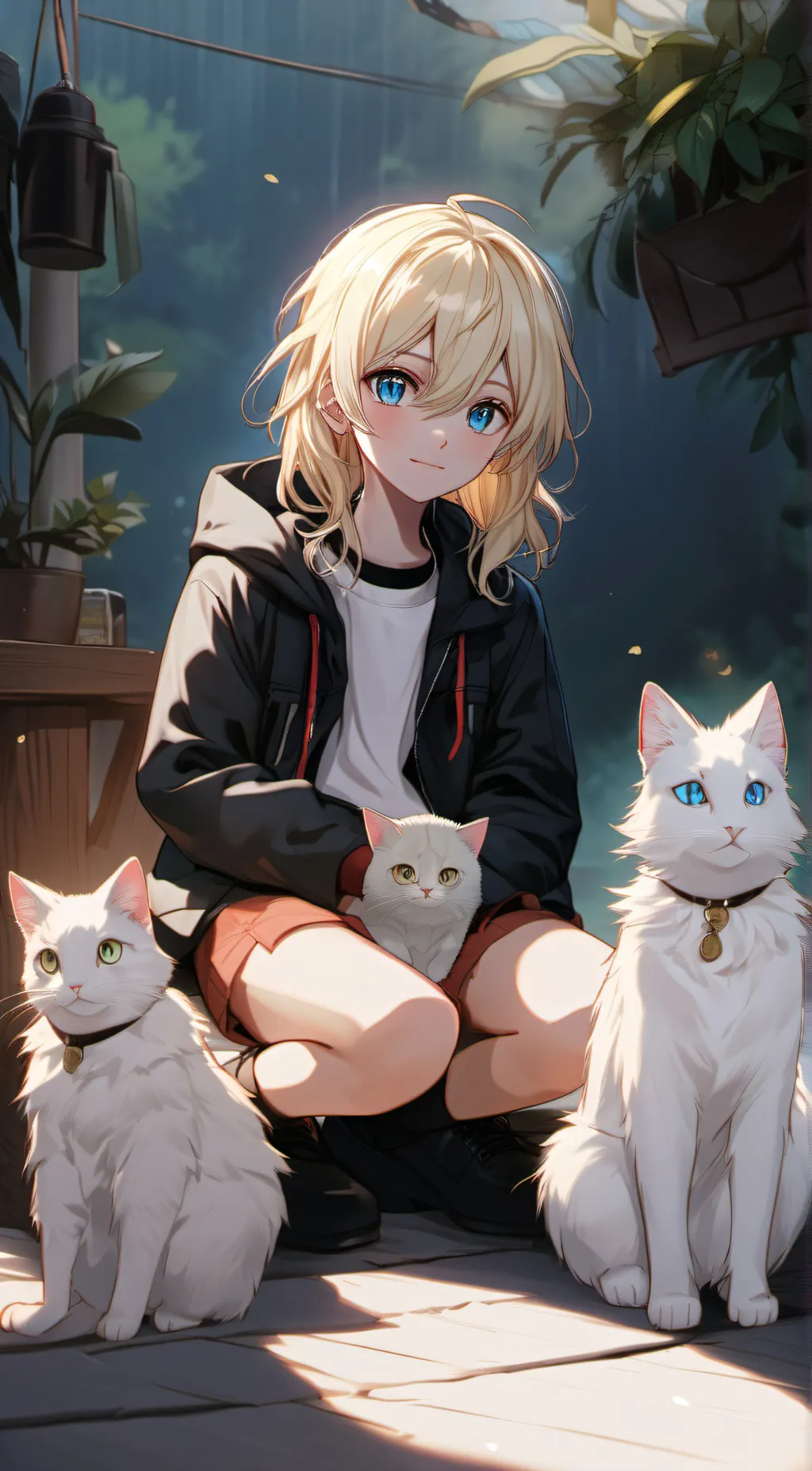 ai character: Hayakane background