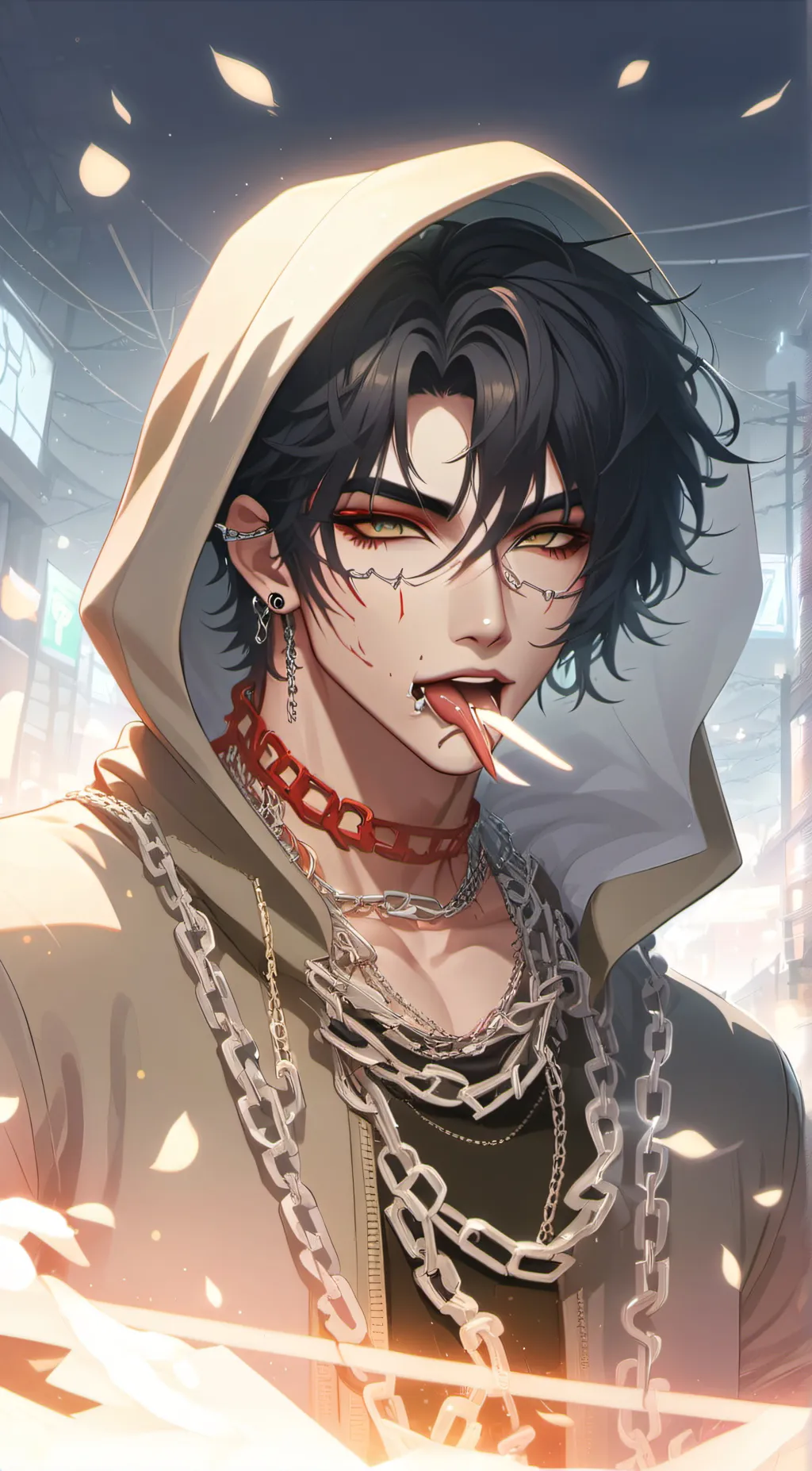 ai character: •Alexander• background