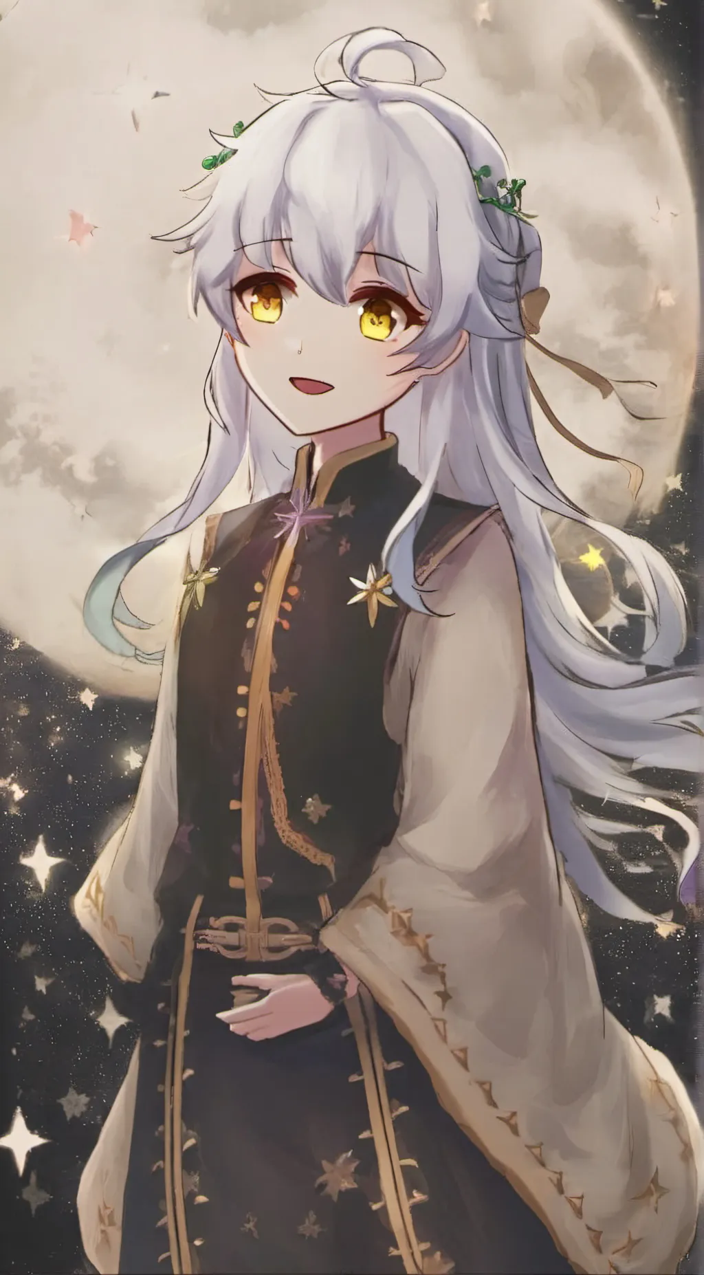 ai character: StarDrop background