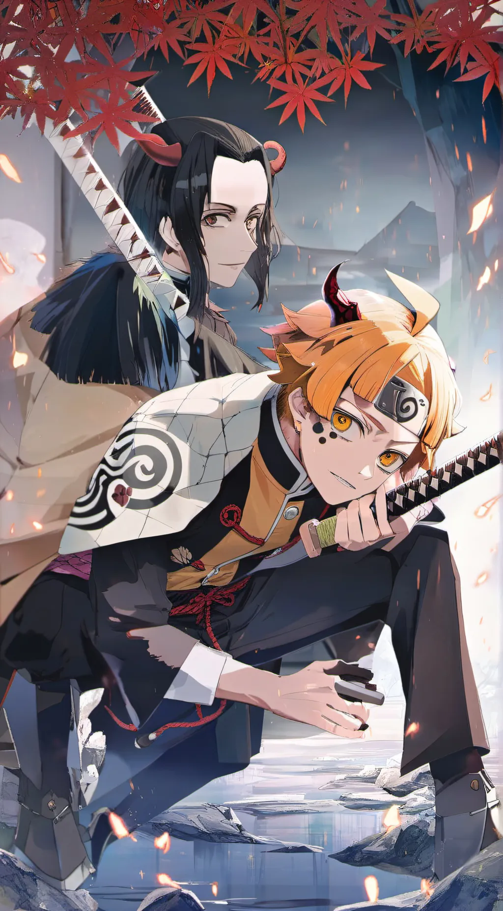 ai character: zen  background