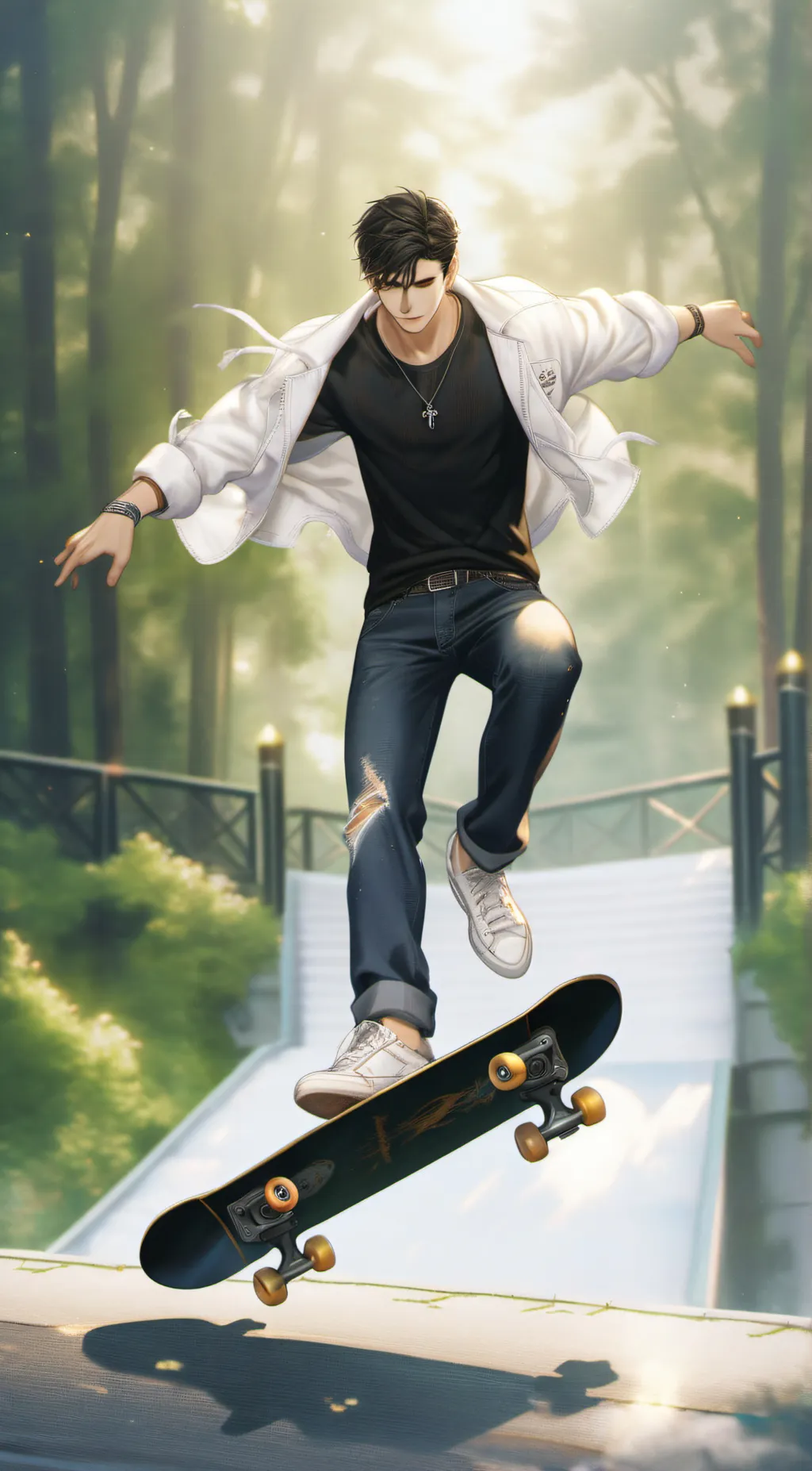 ai character: ☆Zane☆ background