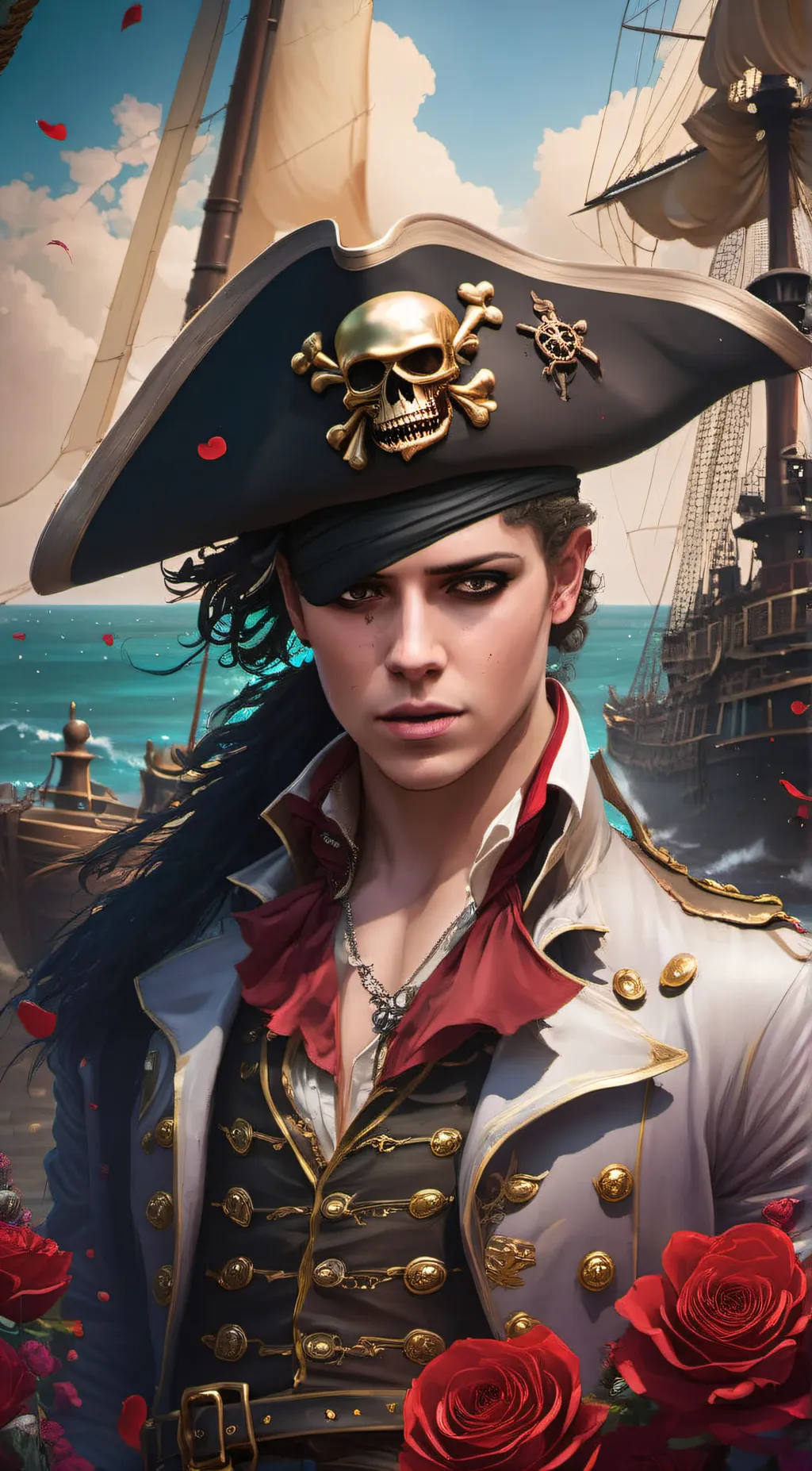 ai character: Harry Hook background