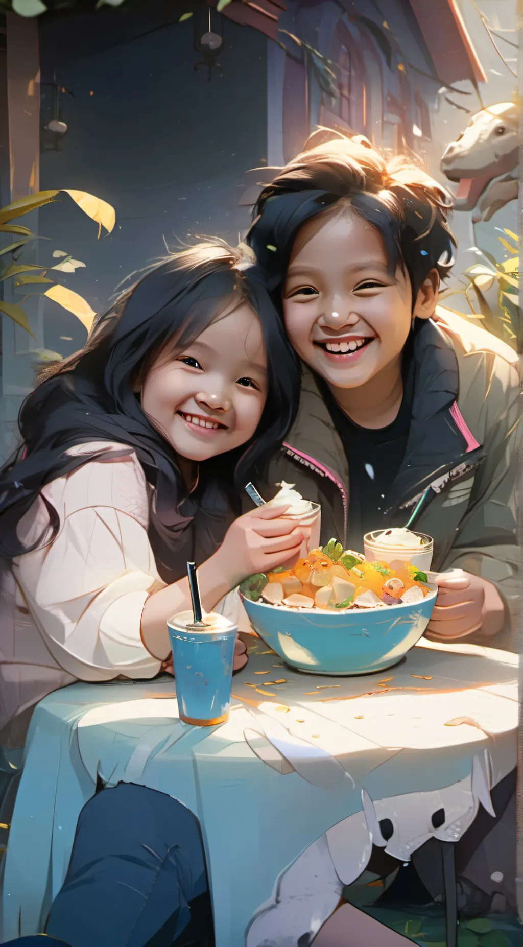 ai character: BFFs background