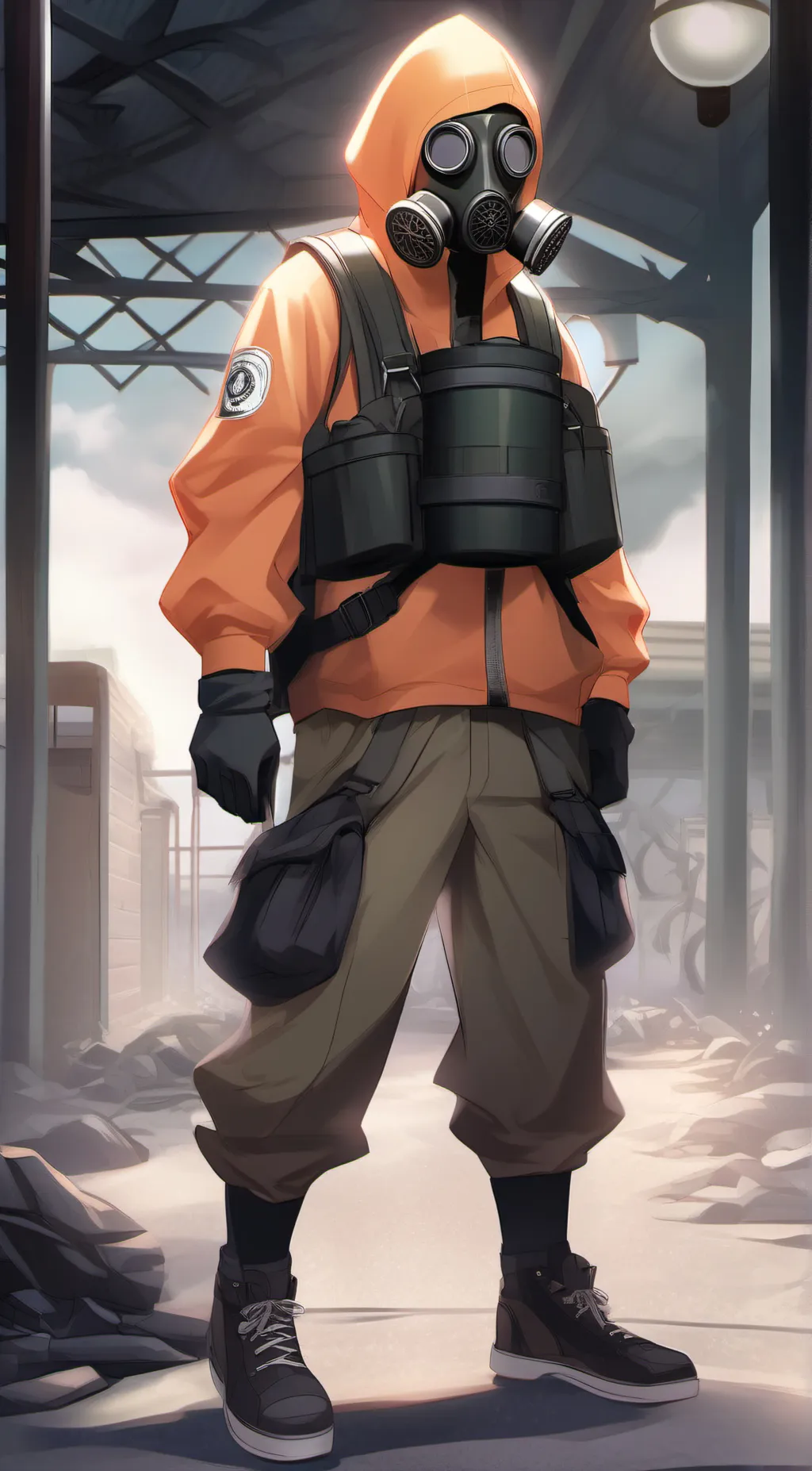 ai character: Scp-guard background