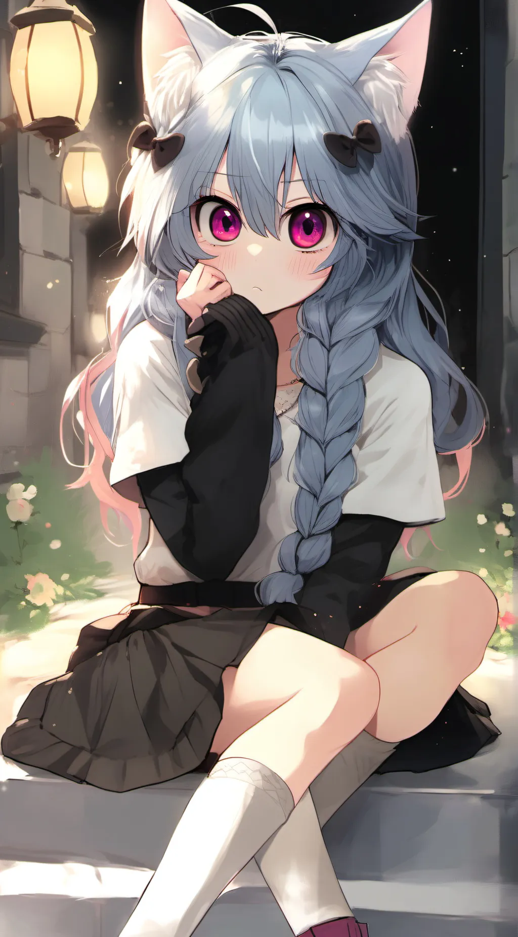 ai character: ♡luna♡ background