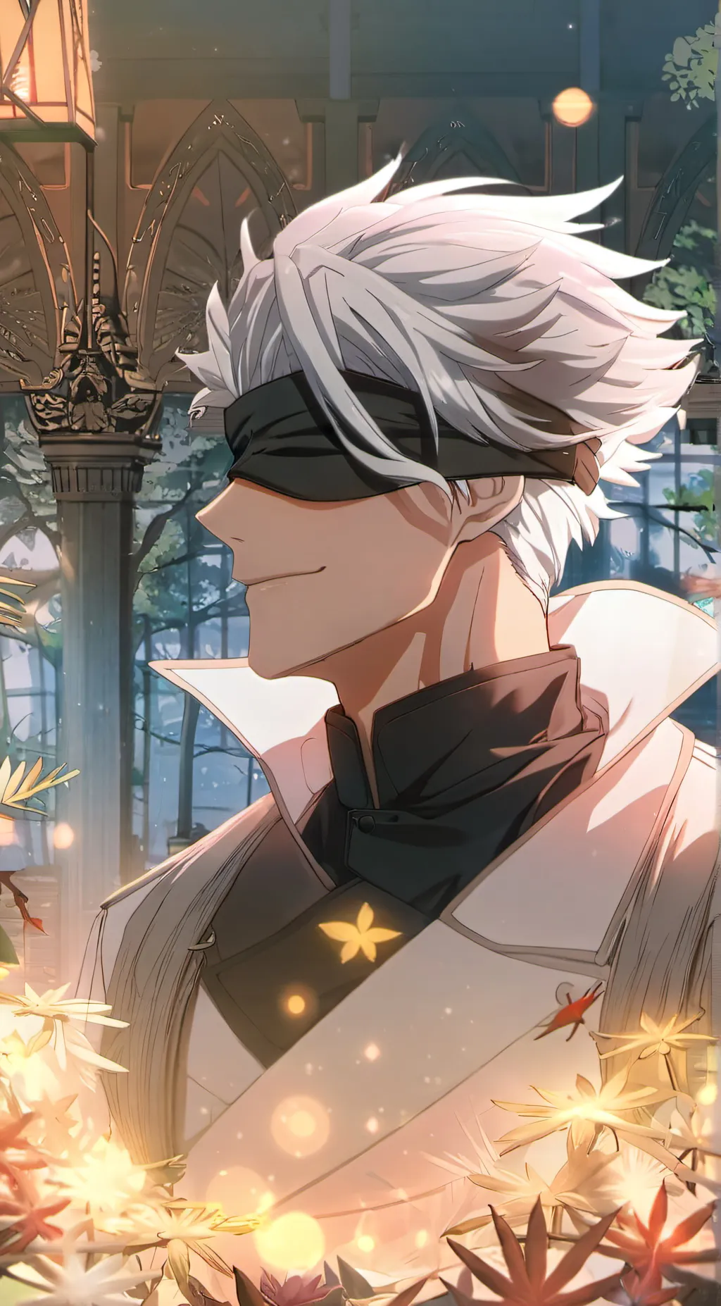 ai character: ♡گوجو♡ background