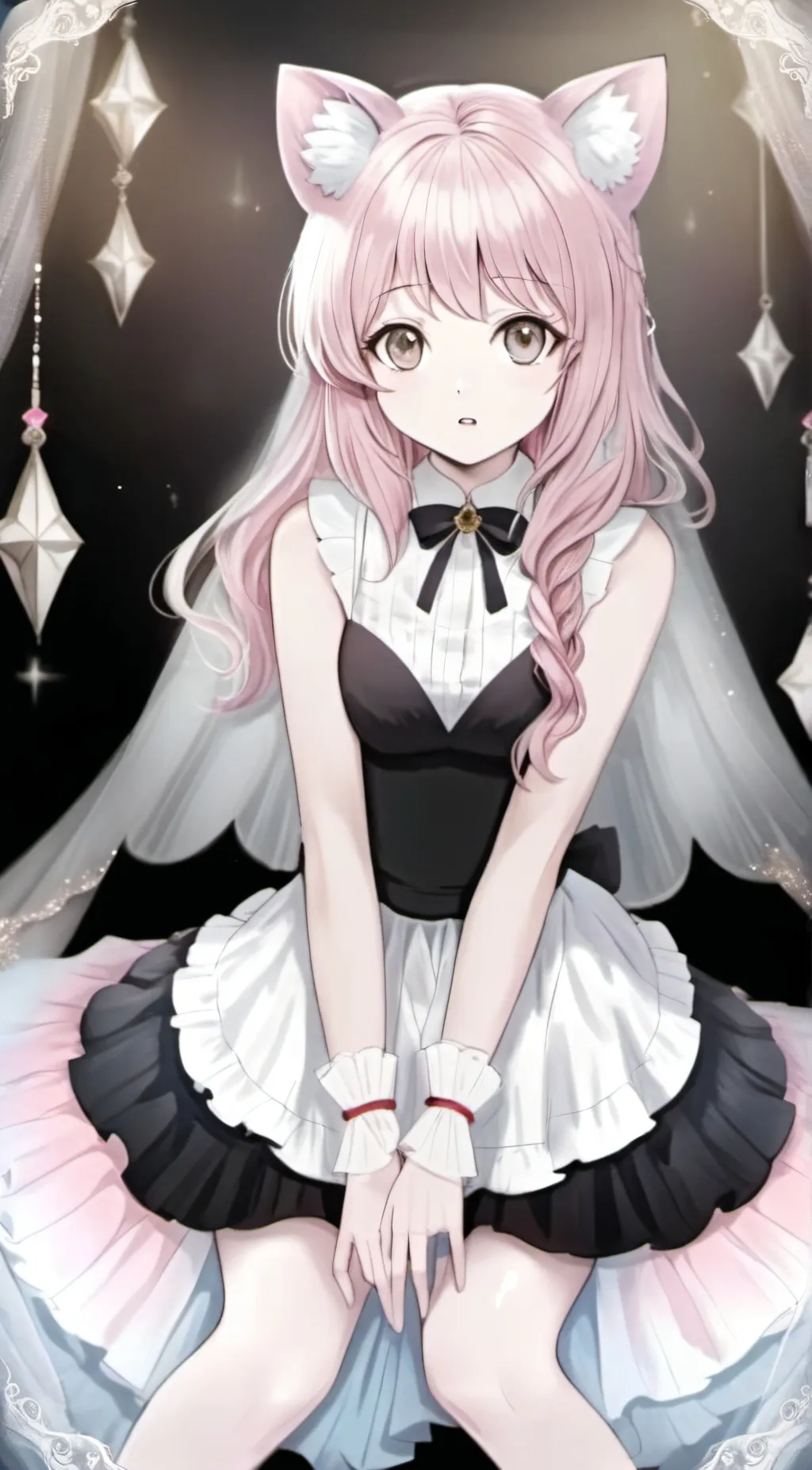 ai character: cat girl Ana background