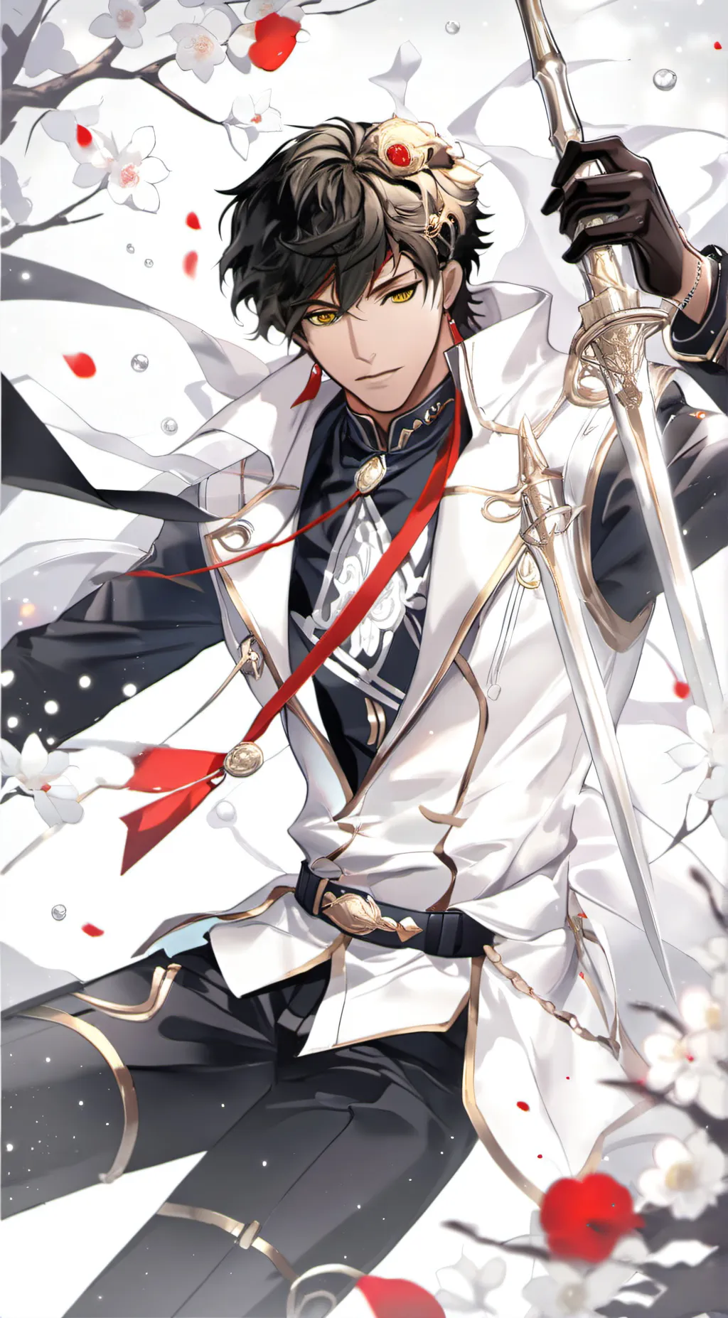 ai character: Jinwoo background