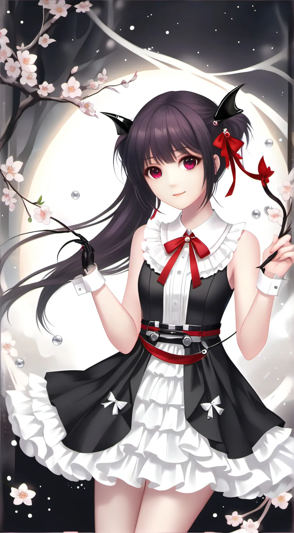 ai character: Demon slayer Demon background