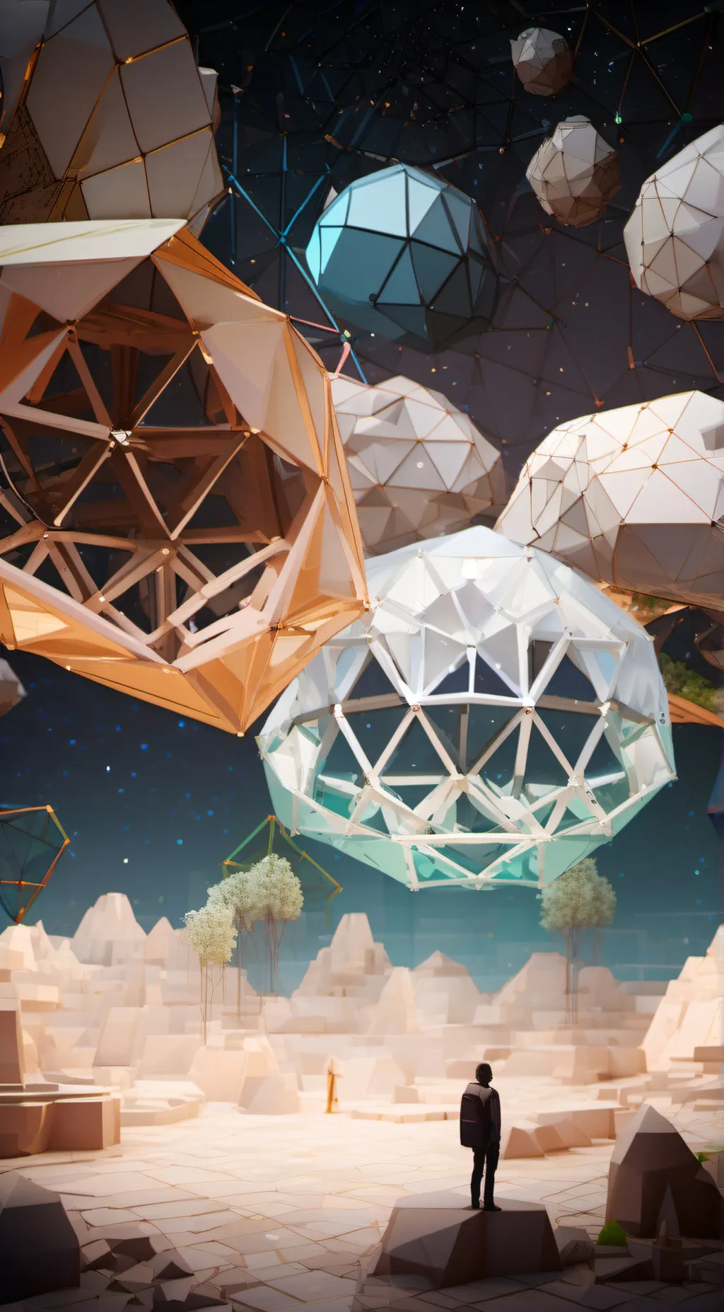 ai character: Geomoral background