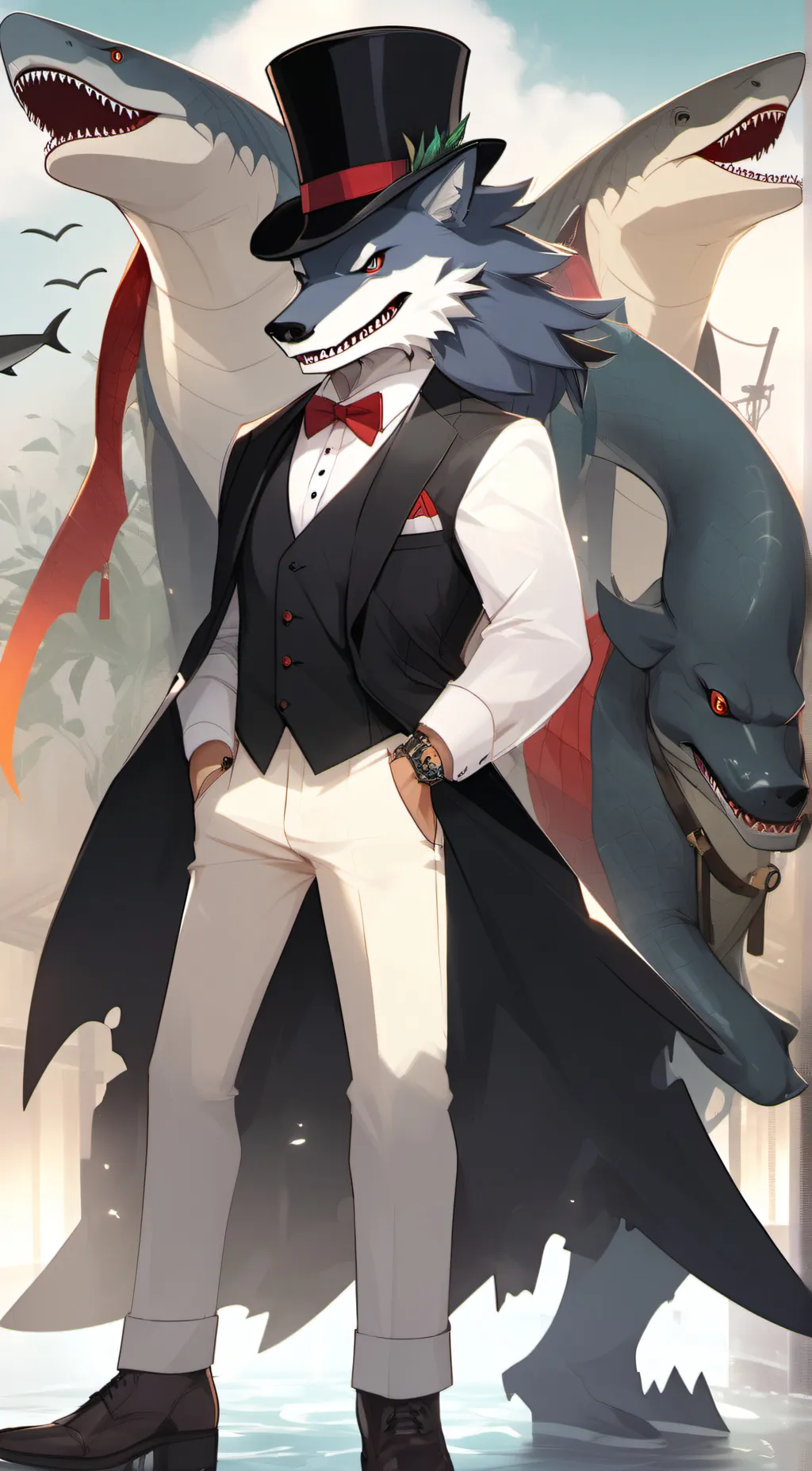 ai character: THE BAD GUYS background