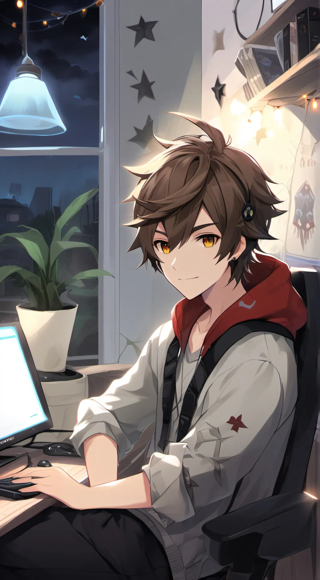 ai character: -Cleo- background