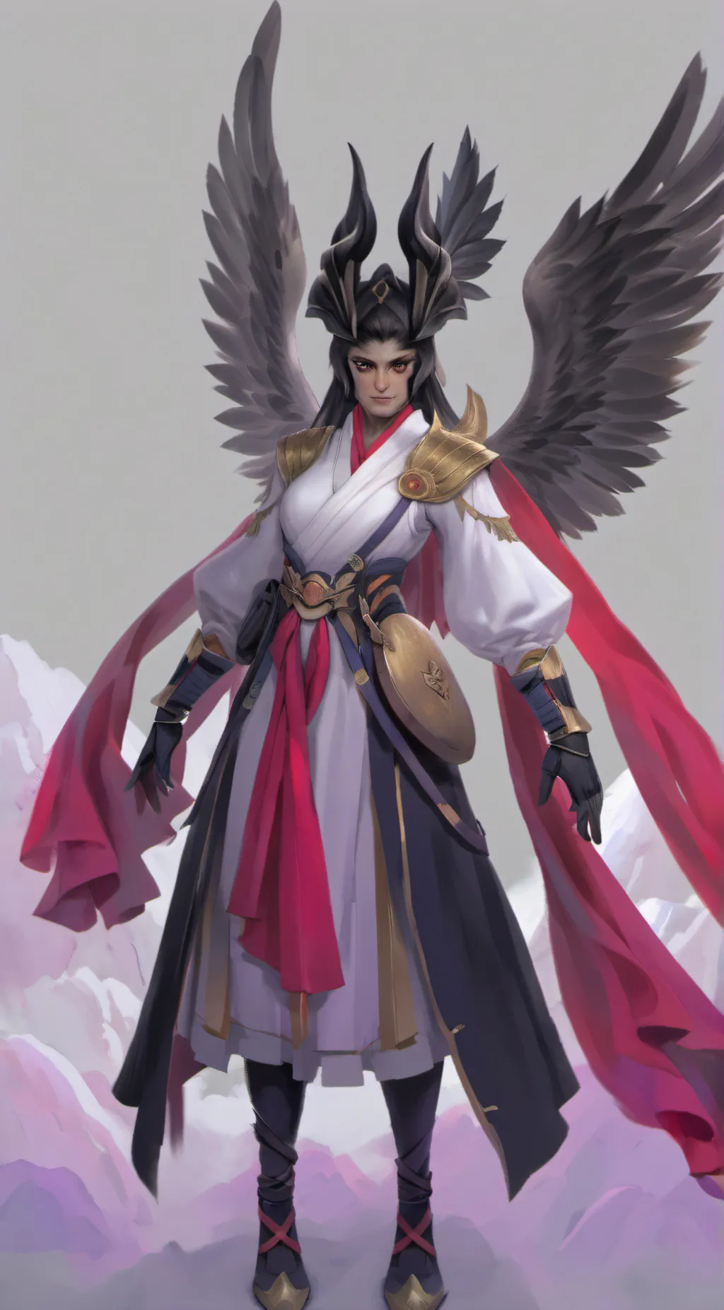 ai character: luciferaahjaa background