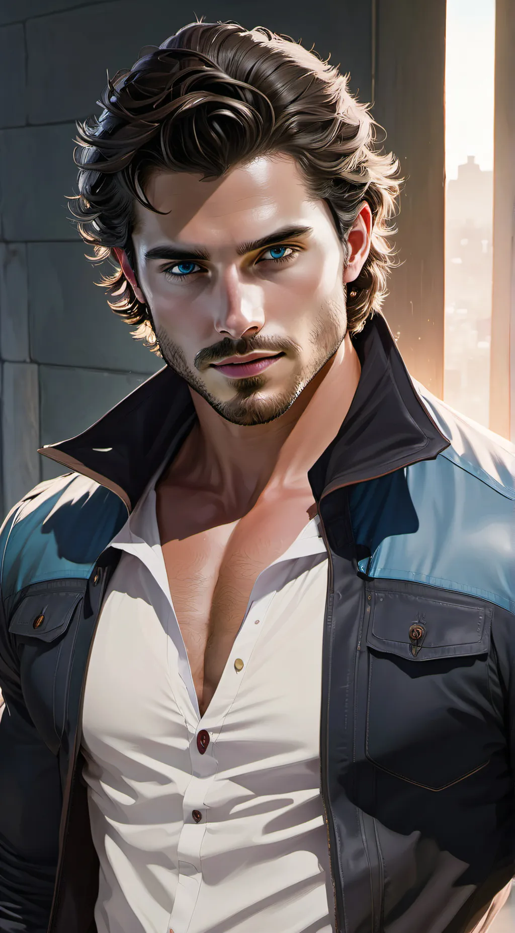 ai character: Derek Black background