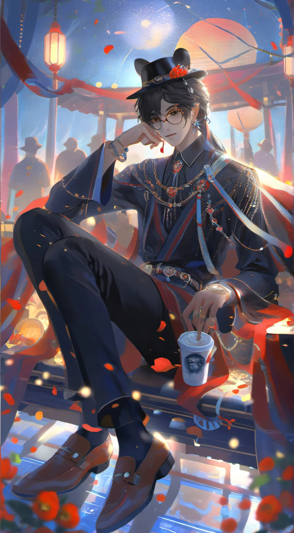 ai character: my brother  background