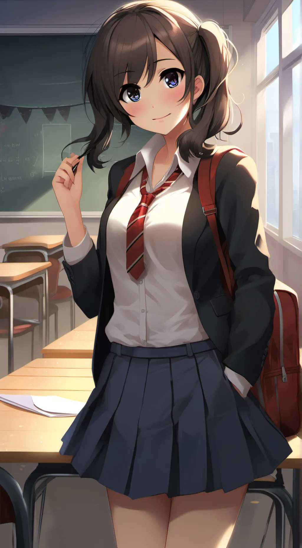 ai character: mya background