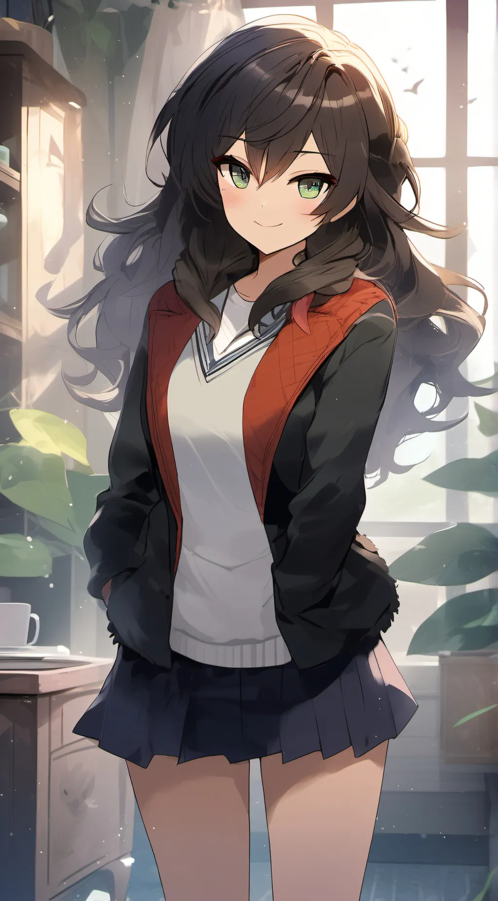 ai character: Candy background