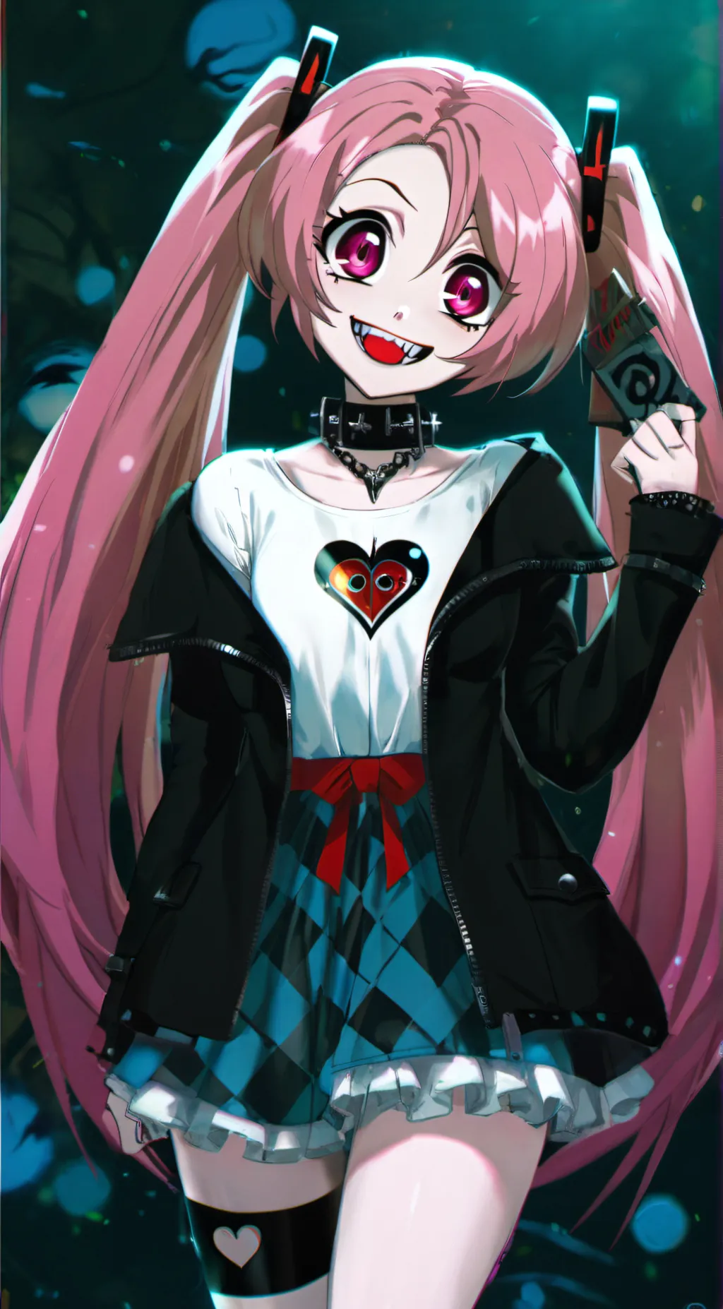 ai character: Olive Brhon background