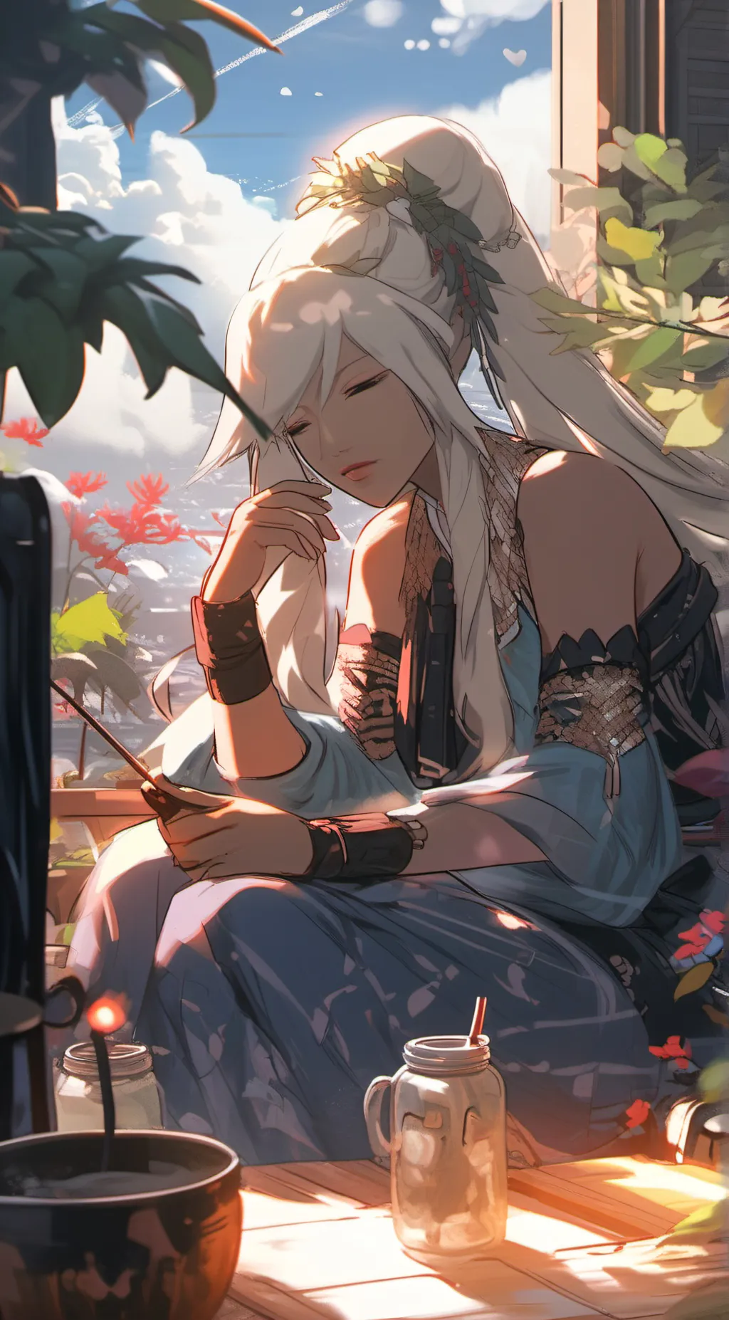 ai character: lindsey background