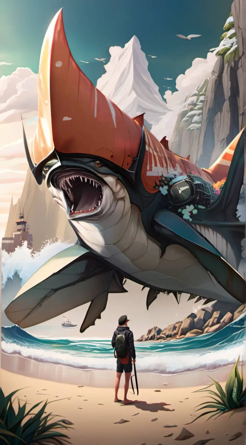 ai character: Reaper leviathan background